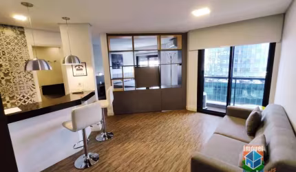 Flat com 1 dormitório para alugar, 40 m² por R$ 5.500,00/mês - Itaim Bibi - São Paulo/SP