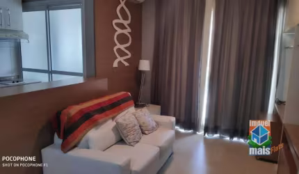 Flat com 1 dormitório para alugar, 50 m² por R$ 6.500,00/mês - Cerqueira César - São Paulo/SP