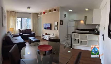 Flat com 1 dormitório para alugar, 42 m² por R$ 6.000,00/mês - Itaim Bibi - São Paulo/SP
