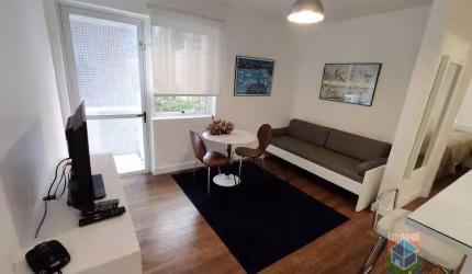 Flat com 1 dormitório para alugar, 40 m² por R$ 5.000,00/mês - Jardins - São Paulo/SP