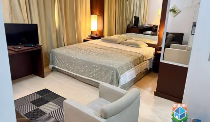 Flat com 1 dormitório à venda, 27 m² por R$ 515.000,00 - Indianópolis - São Paulo/SP
