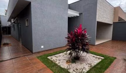 Casa à venda em Rio Verde - GO com churrasqueira, armários, 3 quartos e ar condicionado nos quartos