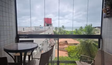 ALUGA-SE APARTAMENTO MOBILIADO COM 03 QUARTOS A 50M DA ORLA DE CABO BRANCO