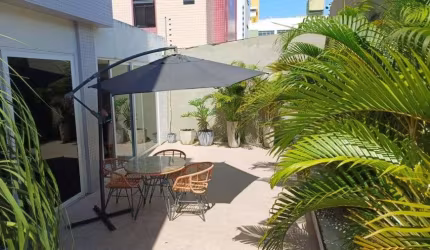 VENDE FLAT MOBILIADO COM 20 m² 80m² da ORLA DE CABO BRANCO