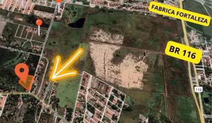 Terreno de 9.600m² em Itaitinga - Proximo a BR-116