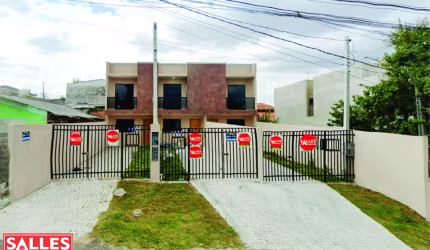 Sobrado Pinheirinho, 3 qts, suite, 2 gar quintal. Use FGTS, carta, carro, financia,  469.000