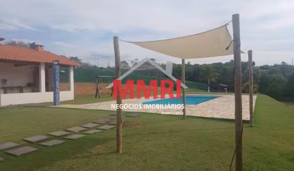 Chácara em condomínio na Fazenda Amadeu em Araçoiaba da Serra-SP.