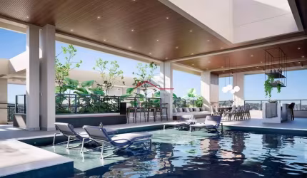 SOHO EXCLUSIVE, Lofts Premium com 81,04m², 1 Suíte, Varanda Gourmet, Praia Clube