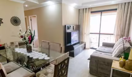 Apartamento à venda no Morumbi  com 78m², 3 quartos e 2 vagas