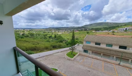 Apartamento com 1 Suíte em condomínio com vista e ótima localização