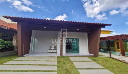LINDA CASA COM 3 SUÍTES EM CONDOMÍNIO FECHADO AS MARGENS DA BR-232 EM GRAVATÁ-PE
