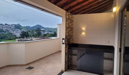 Cobertura com 1 dormitório à venda, 62 m² por R$ 215.000,00 - Santa Terezinha - Juiz de Fora/MG