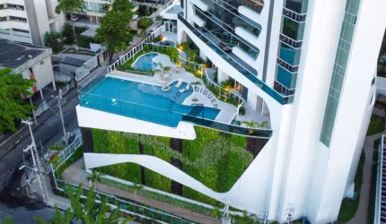 Aluguel de Alto Padrão no Acqualina – 153m², Vista Mar, 3 Suítes, Piscina no Rooftop – Fortaleza/CE