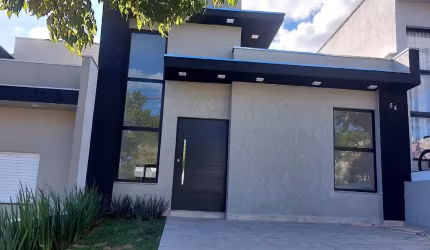 Casa térrea nova, com piscina, condomínio Villagio Ipanema 1