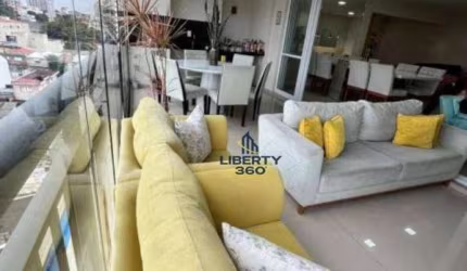 Apartamento com 3 dormitórios à venda, 162 m² por R$ 1.802.000,00 - Vila Gilda - Santo André/SP