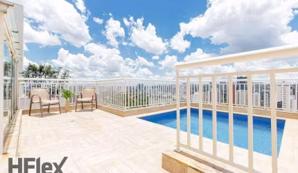 Cobertura com 4 dormitórios à venda, 455 m² por R$ 3.350.000,00 - Chácara Santo Antônio - São Paulo/SP