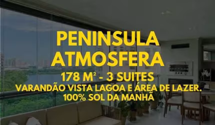 Apartamento para venda tem 178 metros quadrados com 3 suítes