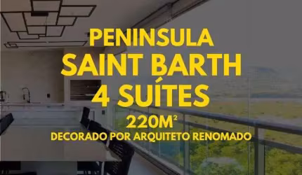Apartamento para venda possui 220 metros quadrados com 4 quartos