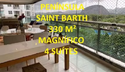 Apartamento para venda tem 330 metros quadrados com 4 quartos