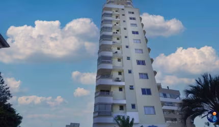 Apartamento para venda em andar alto, 2 quartos com 2 vagas de garagem, Barreiros, São José