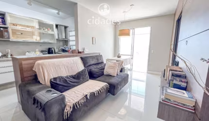 Apartamento semimobiliado à venda de 2 quartos (suíte) com garagem coberta no bairro Floresta, São José