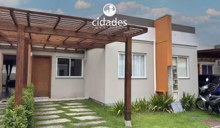 Aluguel de casa mobiliada na Grande Florianópolis em condomínio, 2 dormitórios