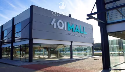 Aluguel de loja comercial com mezanino bem localizada na SC 401 Santo Antônio de Lisboa, 401 Mall