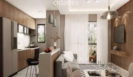 Apartamento 1 quarto na Pedra Branca próximo a universidade -São José SC com sala conjugada e garagem