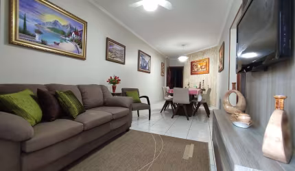 Apartamento 2 dormitórios para Venda em Praia Grande, Guilhermina, 2 dormitórios, 1 suíte, 2 banheiros, 1 vaga