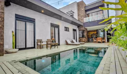 CASA A VENDA NO BRISAS DA MATA - CASA TÉRREA COM MEZANINO - MOBILIADA E DECORADA