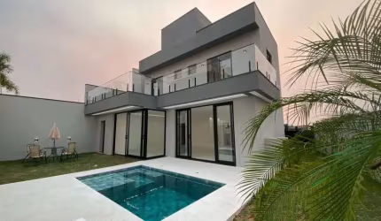 CASA NOVA EM CONDOMÍNIO EM JUNDIAÍ - RESERVA DA ERMIDA II - ELOY CHAVES - SOBRADO