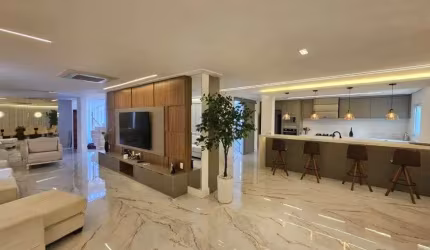 CASA EM CONDOMÍNIO A VENDA NO PORTAL DO PARAÍSO II - 4 SUÍTES - MOBILIADA