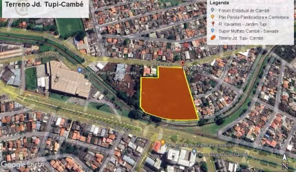 Terreno à venda em Cambé, Jardim Tupi, com 22000 m²