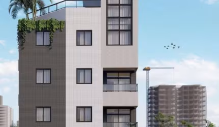 Apartamento à venda no Bancários, João Pessoa-PB: 2 quartos, 1 suíte, 2 banheiros, 1 vaga de garagem, 56m² de área.