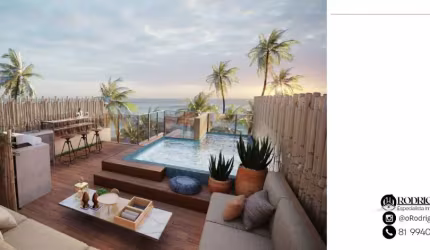 Rooftop Exclusivo no Cais Eco Residence – 78m² Privativos em Muro Alto