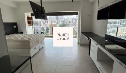 Imperdível oportunidade Apartamento studio mobiliado à venda ou locação na Vila Mariana, São Paulo-SP, 1 quarto, 1 banheiro, 1 vaga, 37,00m².