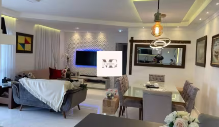Apartamento Condominio Essence à venda ou locação em Mogi das Cruzes-SP, no Jardim Marica: 3 quartos, 3 suítes, 3 salas, 4 banheiros, 2 vagas, 124m².