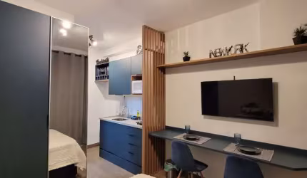 Studio para locação com 1 quarto, sendo 1 suíte, 28m²