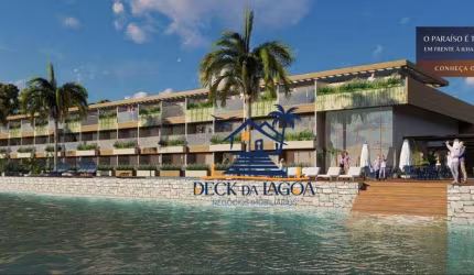Flat com 1 dormitório à venda, 25 m² por R$ 500.000 - Passagem - Cabo Frio/RJ