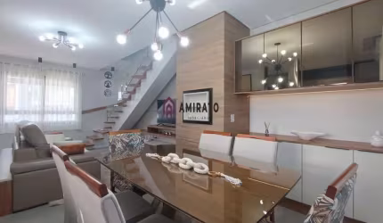 Sobrado Mobiliado e decorado no Bairro São Luiz, Farroupilha - Churrasqueira, Varanda e mais!