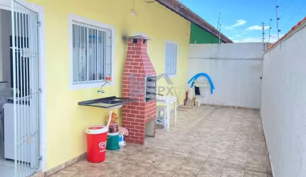 Casa para Venda em Itanhaém, Jardim São João, 2 dormitórios, 1 banheiro, 3 vagas
