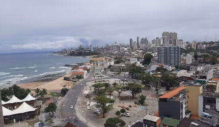 MARAVILHOSA COBERTURA DUPLEX C/ 405 M², VISTA DESLUMBRANTE, NO MELHOR DO RIO VERMELHO