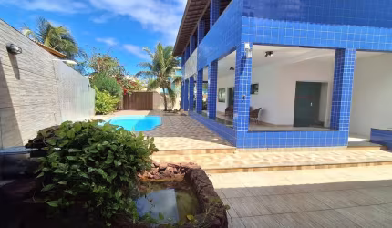 BEIRA MAR EM CONDOMÍNIO, MARAVILHOSA CASA DUPLEX, NASCENTE, 4 SUÍTES, COM PISCINA