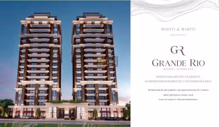 Apartamento para Venda em Foz do Iguaçu, Grande Rio Resort Residence, 3 suítes, 1 banheiro, 2 vagas