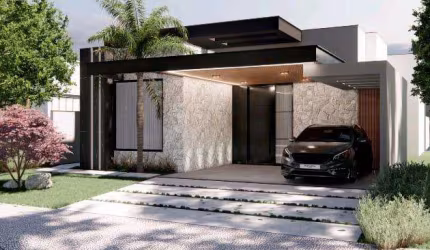 Casa para Venda em Foz do Iguaçu, Condomínio Falls Ville, 3 suítes, 2 vagas