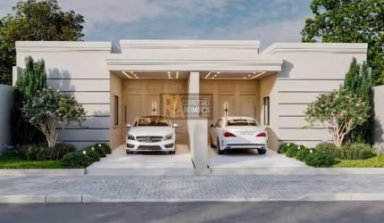 Casa para Venda em Foz do Iguaçu, Jardim Bourbom, 1 dormitório, 1 suíte, 2 banheiros, 1 vaga