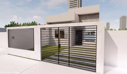Casa para Venda em Foz do Iguaçu, Parque Residencial Santa Rita, 2 dormitórios, 1 suíte, 2 banheiros, 2 vagas