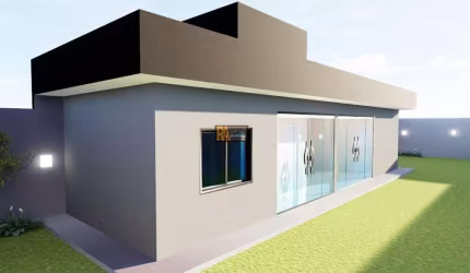 Casa para Venda em Foz do Iguaçu, Loteamento Moradas dos Ipês, 2 dormitórios, 1 suíte, 1 banheiro