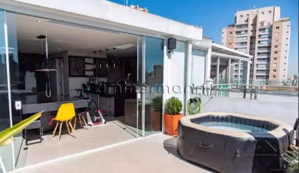 Cobertura com 3 quartos à venda na Rua Assungui, --, Vila Gumercindo, São Paulo, 164 m2 por R$ 2.000.000