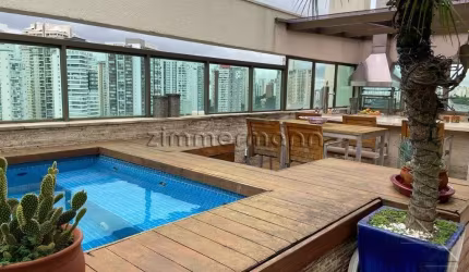 Cobertura com 4 quartos à venda na Rua Barão do Triunfo, --, Brooklin, São Paulo, 240 m2 por R$ 3.850.000